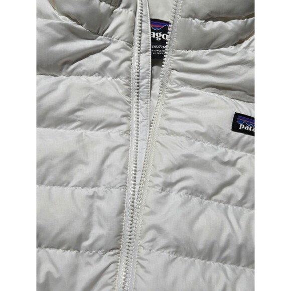 Patagonia Women's Down Sweater Puffer Jacket Off white Women's Large - Picture 6 of 7